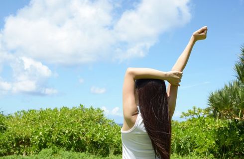 男性腰マッサージ